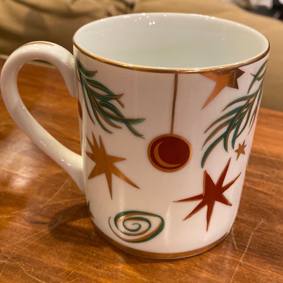 RARE! New Tiffany & Co. Cup Mug 1997 Ornaments Pattern Vintage Christmas Classic - Picture 5 of 10